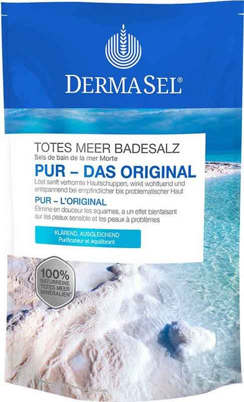 Sel de bain DermaSel PUR Btl 500g Sel de bain DermaSel PUR Btl 500g