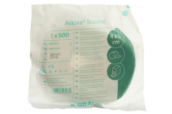 Tampons en cellulose Askina Brauncel 500 pièces