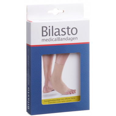Chevillère Bilasto M talon ouvert beige