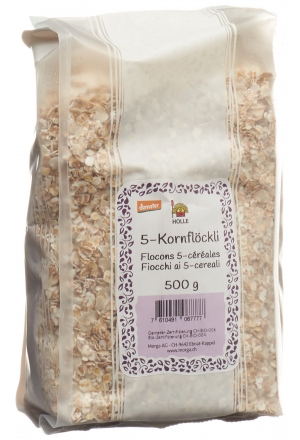 Morga 5 flocons de céréales Bourgeon Btl 500g Morga 5 flocons de céréales Bourgeon Btl 500g