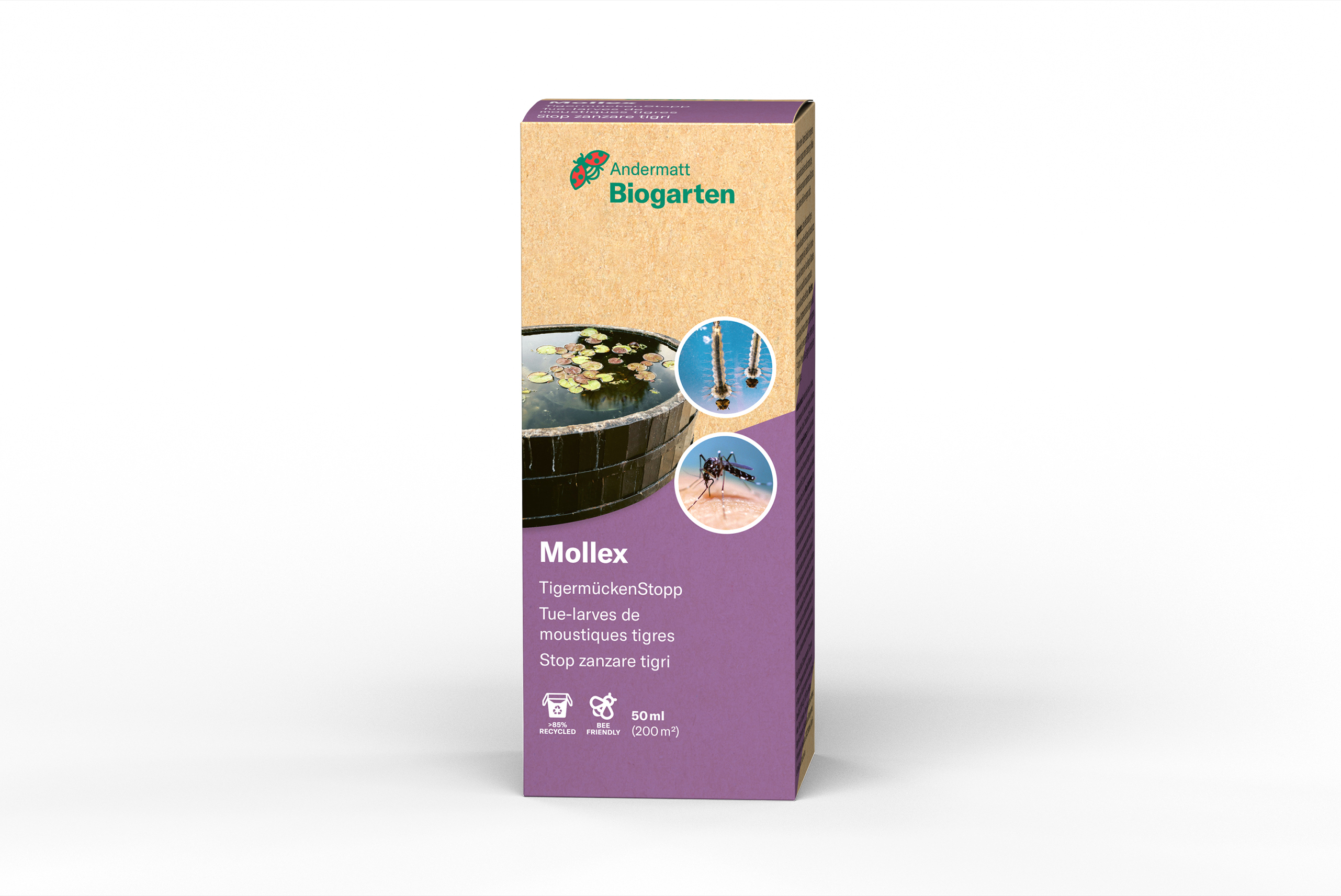 AndermattBiogarten Mollex® Moustique Tigre 50ml AndermattBiogarten Mollex® Moustique Tigre 50ml