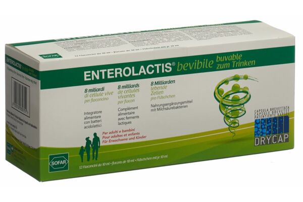 Solution buvable Enterolactis 12 x 10ml Solution buvable Enterolactis 12 x 10ml