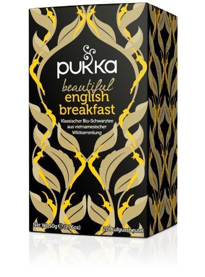 Pukka Elegant English Breakfast Thé bio Btl 20 pièces Pukka Elegant English Breakfast Thé bio Btl 20 pièces