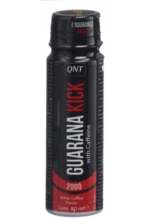 QNT Guarana Kick 2000 Shot Guarana+Caffeine 80ml