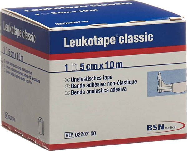 Leukotape® classic bande adhésive 10mx5cm Leukotape® classic bande adhésive 10mx5cm