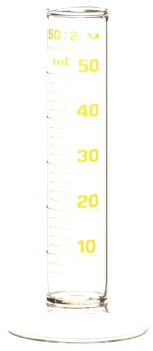 Cylindre gradué ASSISTENT 50ml forme basse