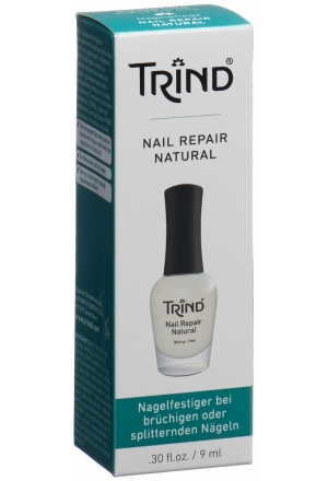 Trind Nail Repair Durcisseur d'ongles Natural Bouteille en verre 9ml