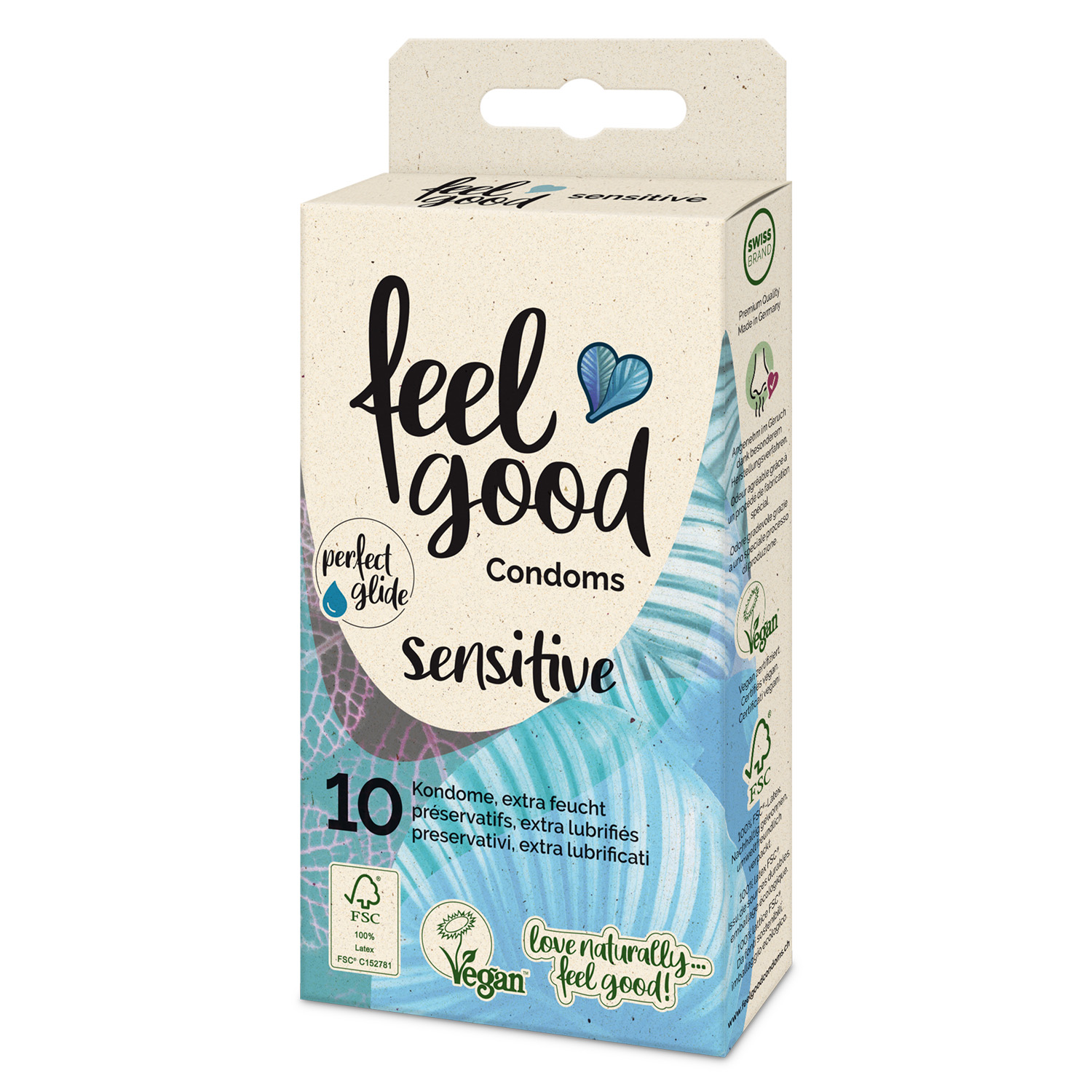 feelgood Préservatif Sensitive 10 pièces