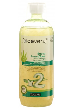 ZUCCARI Jus d'aloe vera pur 1lt