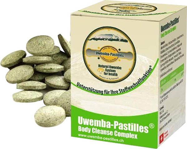 UWEMBA-PASTILLES Body Cleanse Complex Ds 250 pièces