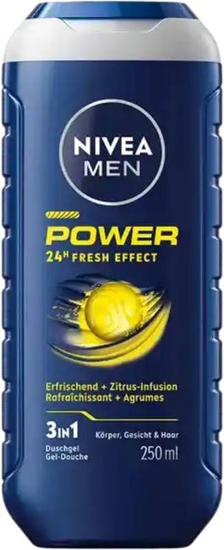 Nivea Men Douche de soin Power 250ml Nivea Men Douche de soin Power 250ml