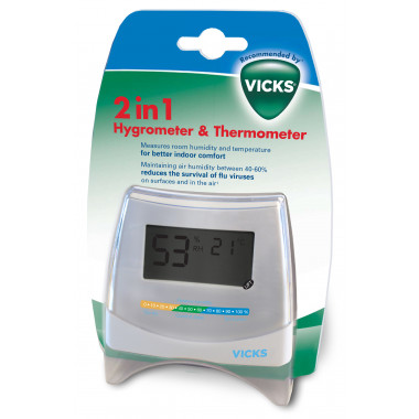 Hygromètre & thermomètre Vicks 2en1 V70EMEA Hygromètre & thermomètre Vicks 2en1 V70EMEA