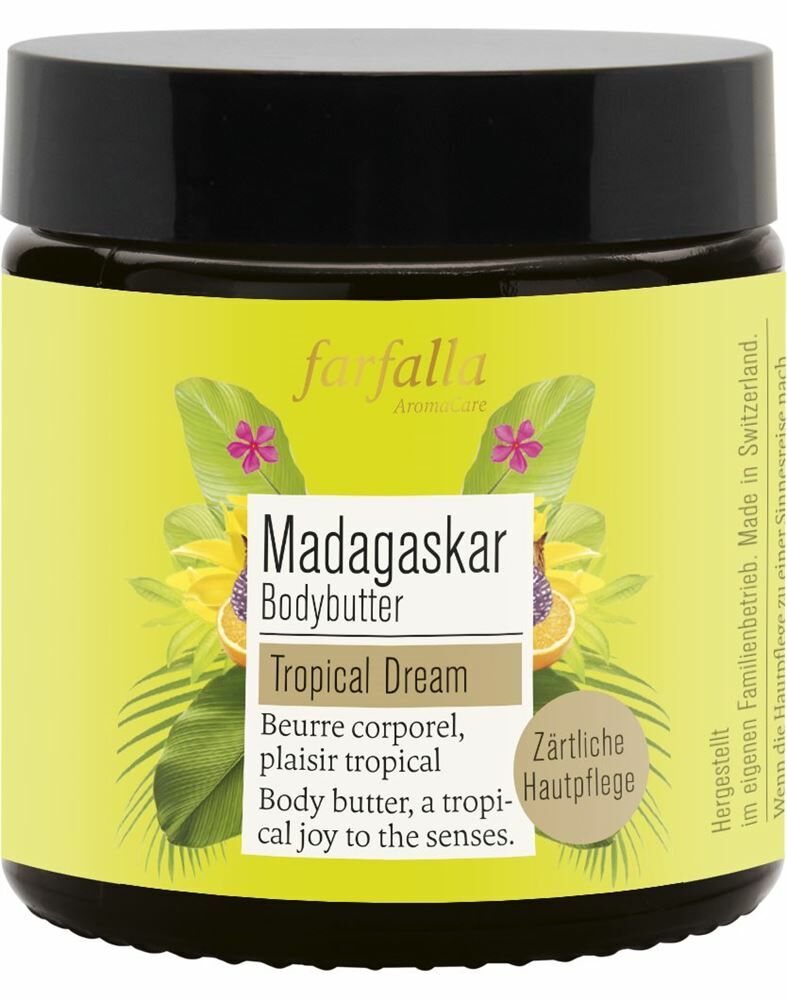 Beurre pour le corps FARFALLA Madagascar Pot 100ml Beurre pour le corps FARFALLA Madagascar Pot 100ml
