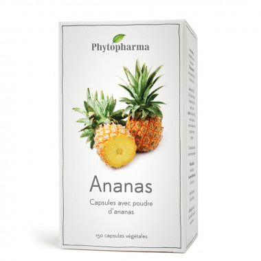 PHYTOPHARMA Capsules à l'ananas 150 pièces PHYTOPHARMA Capsules à l'ananas 150 pièces