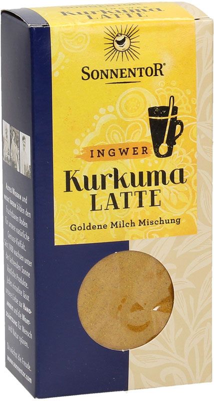 Sonnentor Latte au curcuma et gingembre 60g Sonnentor Latte au curcuma et gingembre 60g