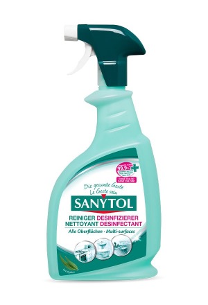Sanytol Nettoyant universel Désinfectant Spray 750ml Sanytol Nettoyant universel Désinfectant Spray 750ml