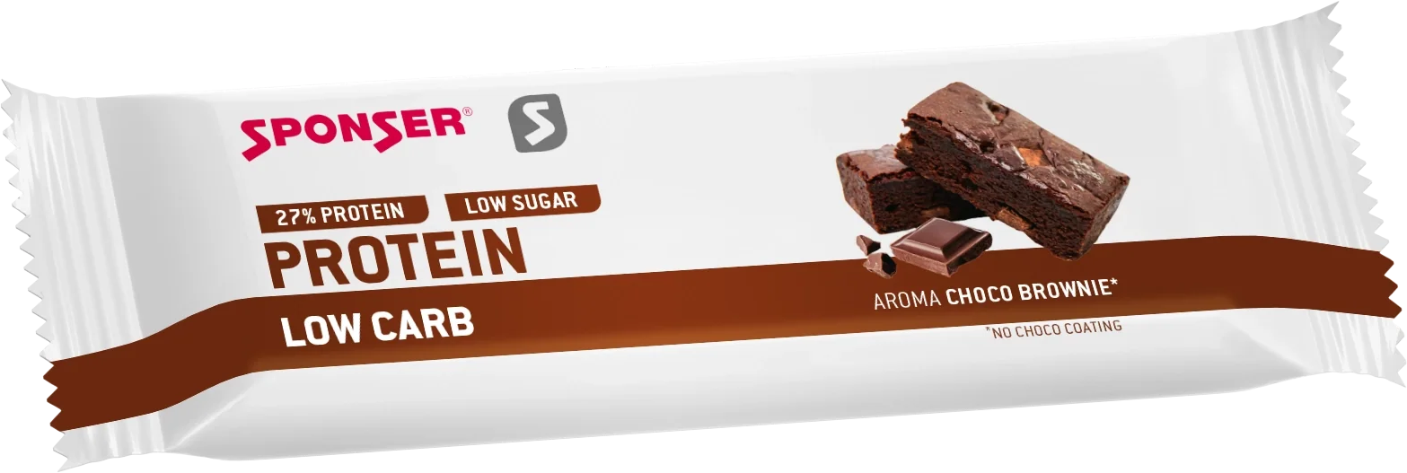 SPONSER® Protein Low Carb Bar chocolat brownie 50g SPONSER® Protein Low Carb Bar chocolat brownie 50g