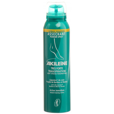 AKILEINE® Vert Poudre pour les pieds Spray 150ml AKILEINE® Vert Poudre pour les pieds Spray 150ml