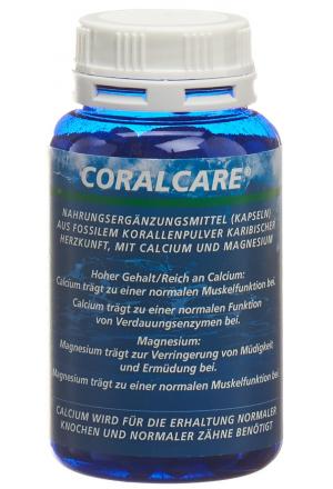 CORALCARE Capsules de Calcium-Magnésium 1000 mg 120 pièces CORALCARE Capsules de Calcium-Magnésium 1000 mg 120 pièces