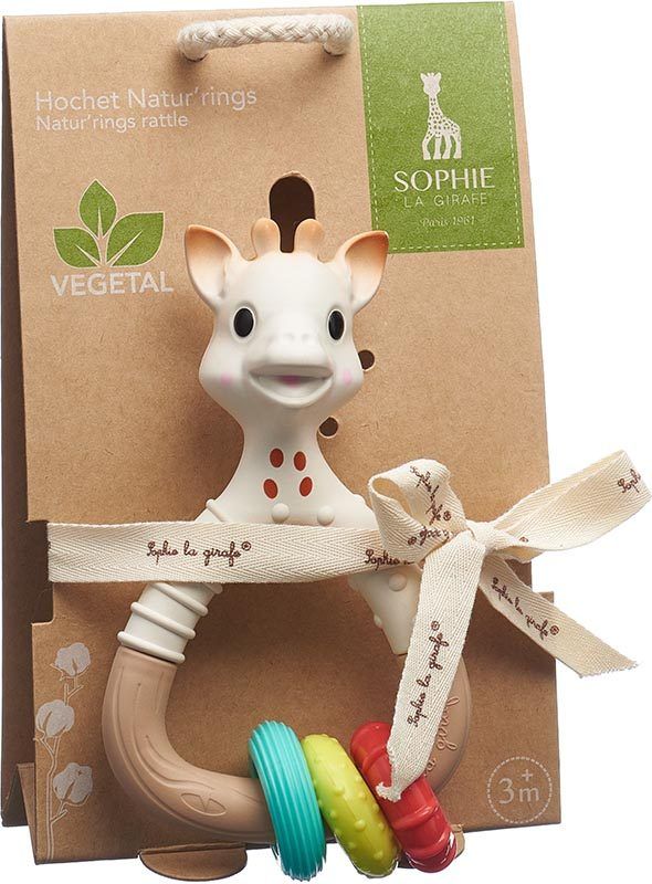 Sophie la girafe Hochet Natur'rings