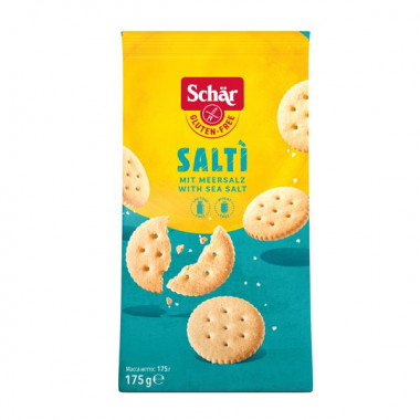 Schär Salti biscuits salés sans gluten btl 175g Schär Salti biscuits salés sans gluten btl 175g