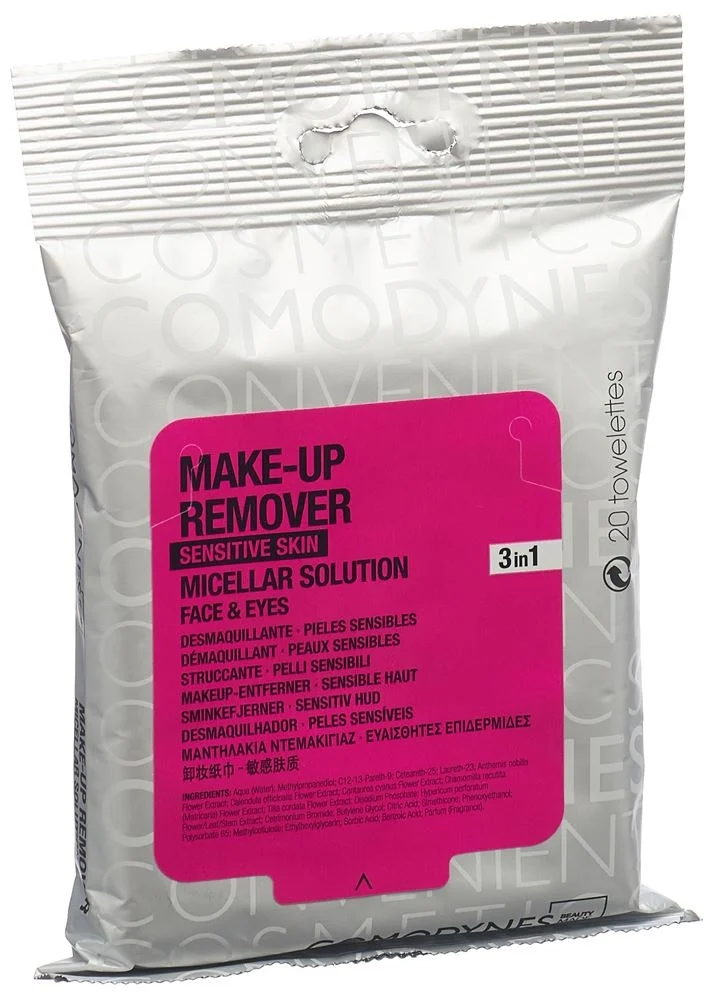 COMODYNES Micellar Clean Lingettes démaquillantes 20 pièces
