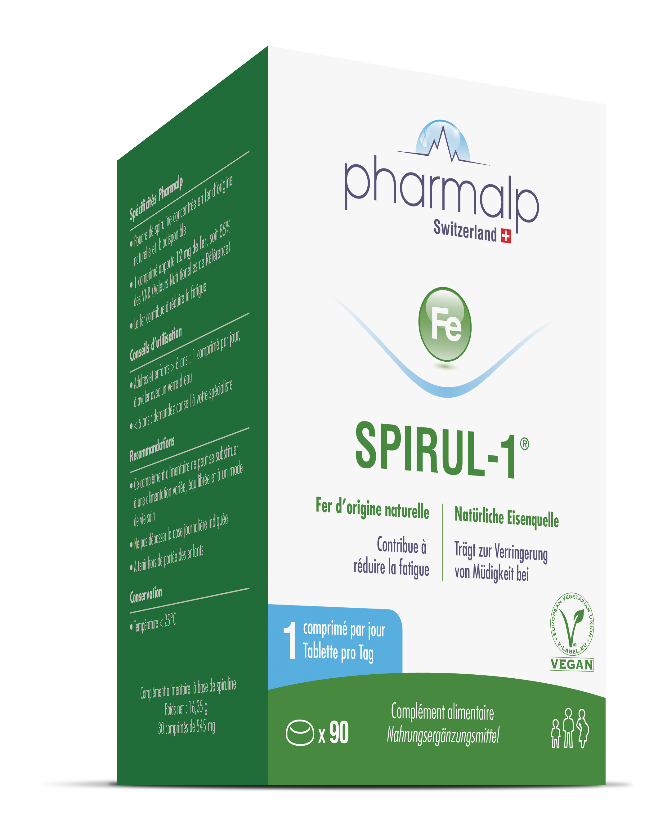 Pharmalp Spirul-1® comprimés 90 pièces Pharmalp Spirul-1® comprimés 90 pièces
