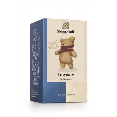 Sonnentor Tisane au gingembre BIO Btl 18 pièces Sonnentor Tisane au gingembre BIO Btl 18 pièces