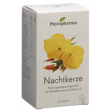 Phytopharma gélules d'onagre 500 mg 190 pièces