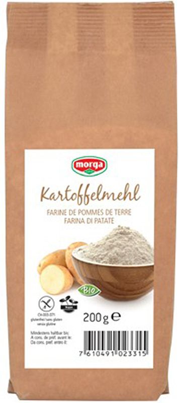 Morga farine de pommes de terre bio 200g Morga farine de pommes de terre bio 200g