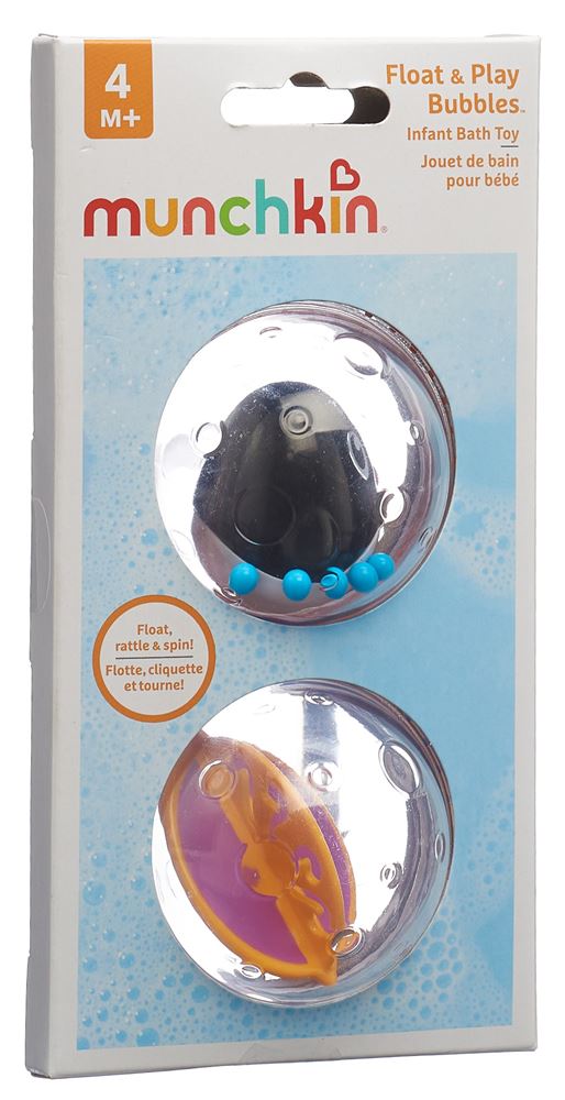 MUNCHKIN Bulles flottantes et ludiques 2 pièces