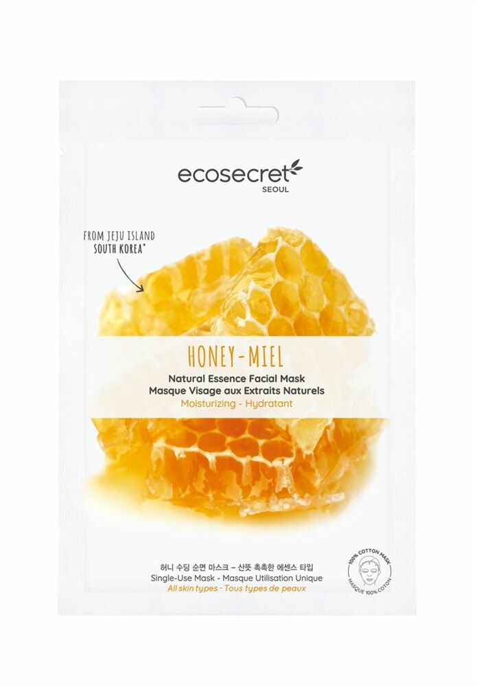 ECOSECRET Masque visage hydratant miel 20ml