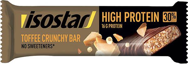 Isostar High Protein Bar Toffee Crunchy 55g Isostar High Protein Bar Toffee Crunchy 55g