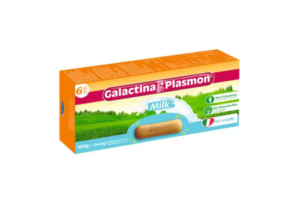 Galactina Plasmon Milk Biscuits pour enfants 4 x 40g