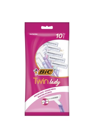BIC Twin Lady rasoir 2 lames assorti 10 pièces