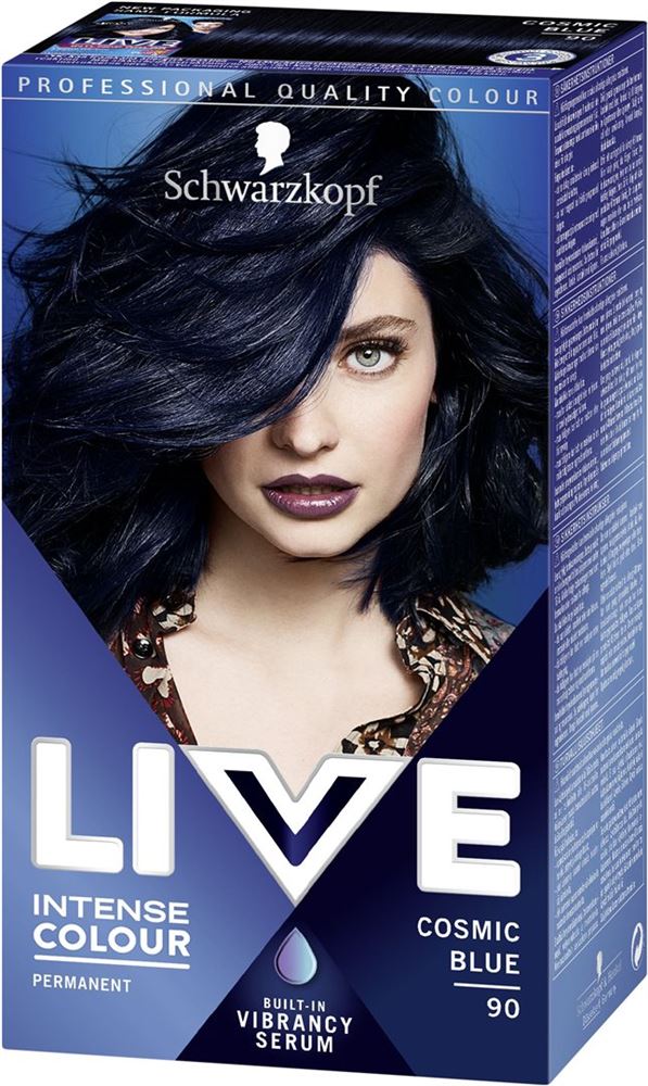 LIVE Intense Color Gel 090 Cosmic Blue