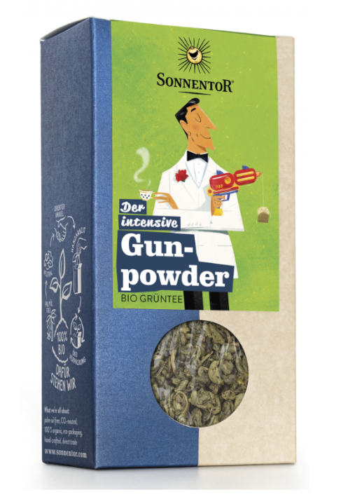 SONNENTOR thé vert Gunpowder ouvert BIO 100 g SONNENTOR thé vert Gunpowder ouvert BIO 100 g