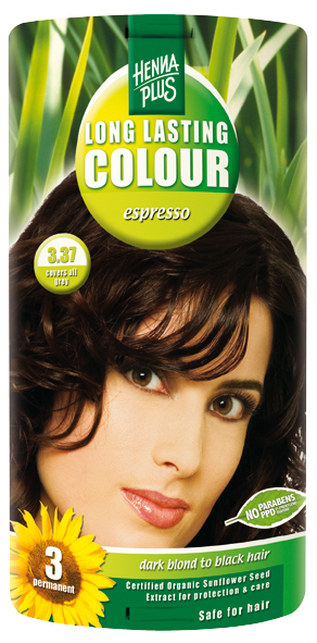 HENNA PLUS Long Last Colour 3.37 espresso