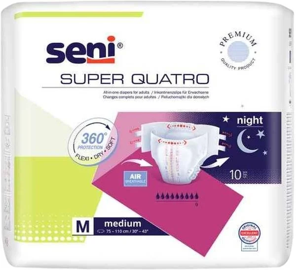 Seni Super Quatro M Btl 10 pièces