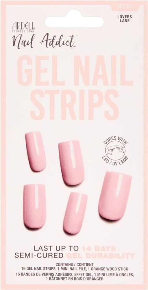 ARDELL Nail Addict Gel Strips Lovers Lane 16 pièces