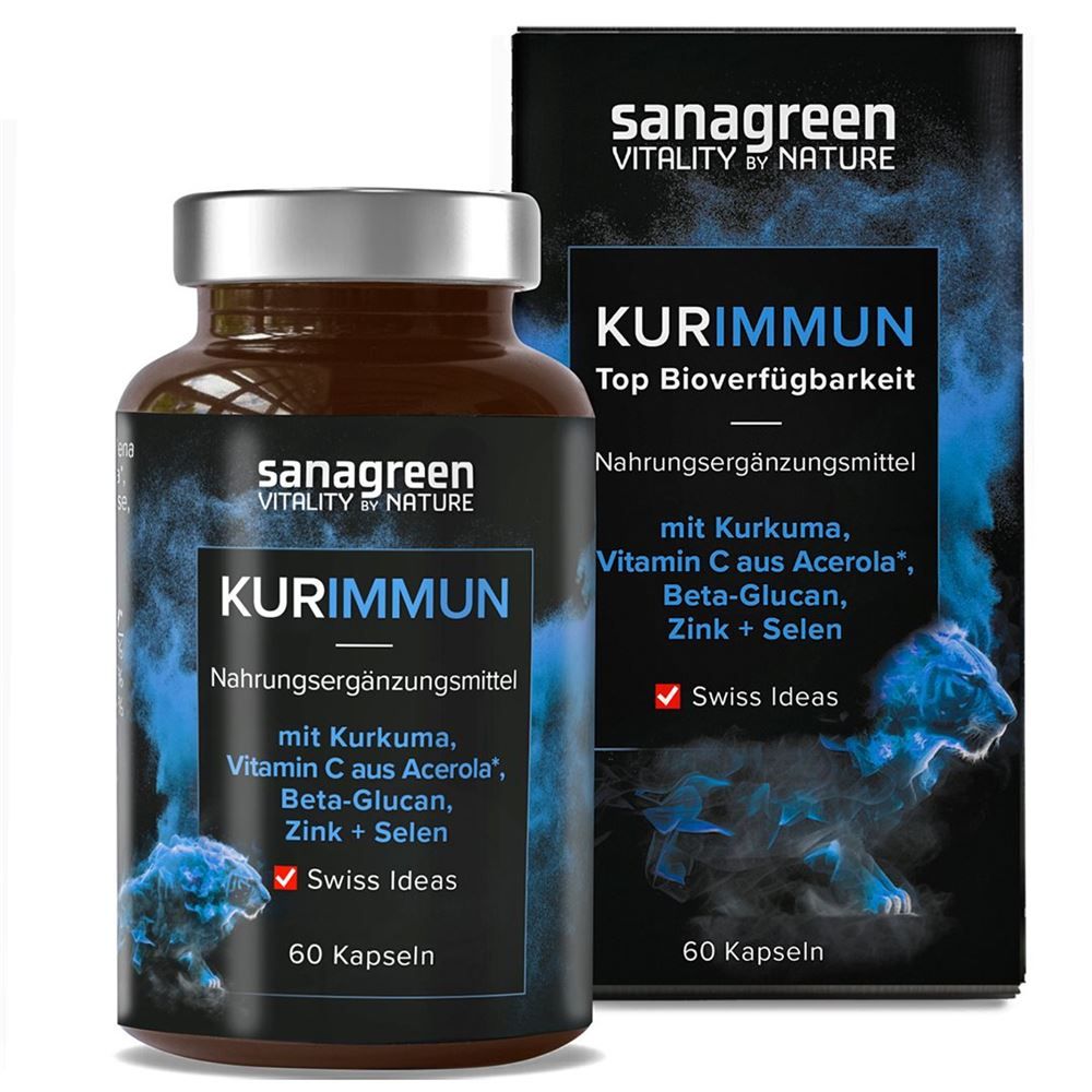 KURIMMUN Sanagreen micelle Curcuma Ext gélules 60 gélules