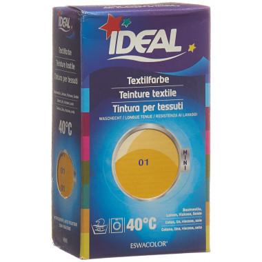 IDEAL MINI Coton Color No01 jaune