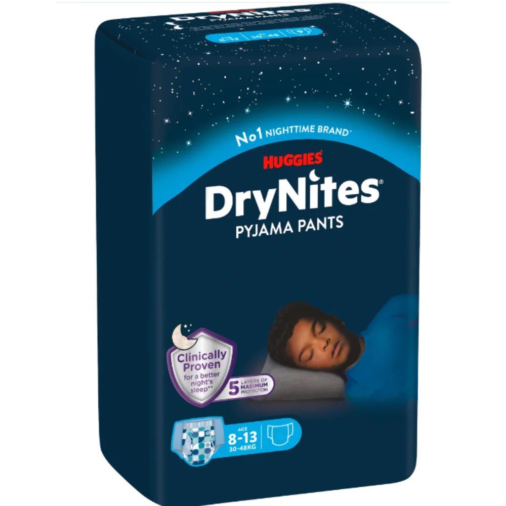 Huggies Drynites Couches de nuit Boy 8-15ans 9 pièces