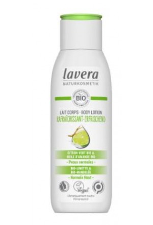 Lavera Bodylotion rafraîchissant bio citron vert & huile d'amande bio 200ml
