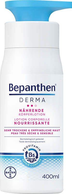 Bepanthen® DERMA Lotion Nutritive pour le Corps 400ml Bepanthen® DERMA Lotion Nutritive pour le Corps 400ml