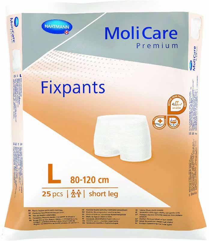MoliCare Premium Fixpants shortleg L 25 pièces