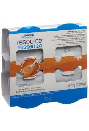 Resource Dessert 2.0 Caramel 4 Cup 125g Resource Dessert 2.0 Caramel 4 Cup 125g