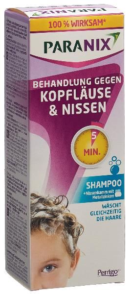 Shampooing Paranix 5 minutes 200 ml + peigne Shampooing Paranix 5 minutes 200 ml + peigne