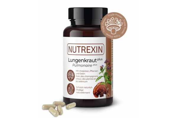 Nutrexin gélules de pulmonaire plus 60 pièces Nutrexin gélules de pulmonaire plus 60 pièces
