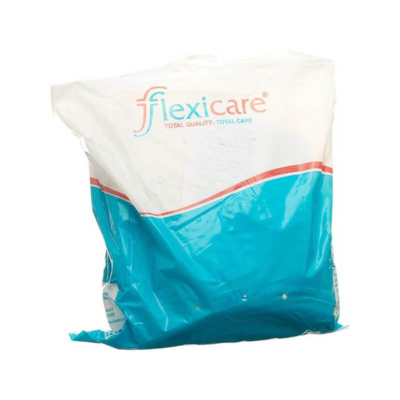 Flexicare poche urinaire 2l 100cm écoulement valve de retour non stérile 10 pièces